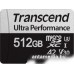 Карта памяти Transcend microSDXC 340S 512GB (с адаптером)