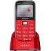 Кнопочный телефон Maxvi B6ds up (красный)