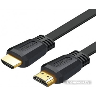 Кабель Ugreen ED015 HDMI - HDMI (2 м, черный) Кабель Ugreen ED015 HDMI - HDMI (2 м, черный)