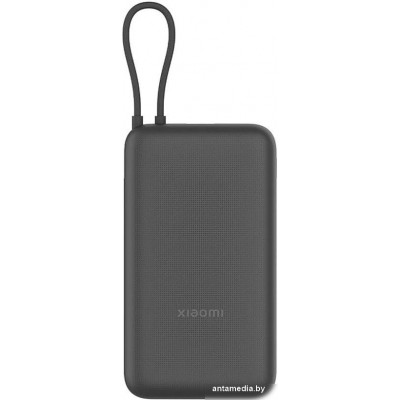 Внешний аккумулятор Xiaomi Power Bank PB2020MI 20000mAh (темно-серый, международная версия)