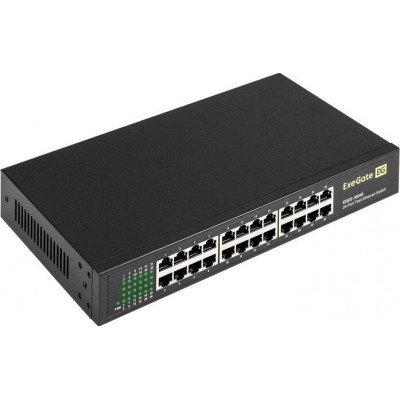 Неуправляемый коммутатор ExeGate EDES-1024D Неуправляемый коммутатор ExeGate EDES-1024D