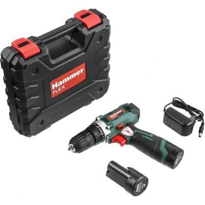 Дрель-шуруповерт Hammer ACD12/2CS (с 2-мя АКБ, кейс) Дрель-шуруповерт Hammer ACD12/2CS (с 2-мя АКБ, кейс)