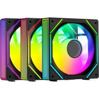 Комплект вентиляторов для корпуса Ocypus Gamma F12 Uni BK ARGB 3IN1