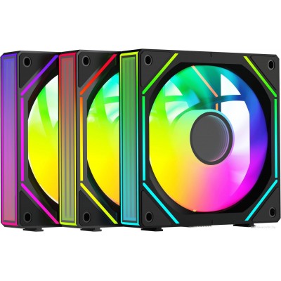 Комплект вентиляторов для корпуса Ocypus Gamma F12 Uni BK ARGB 3IN1 Комплект вентиляторов для корпуса Ocypus Gamma F12 Uni BK ARGB 3IN1