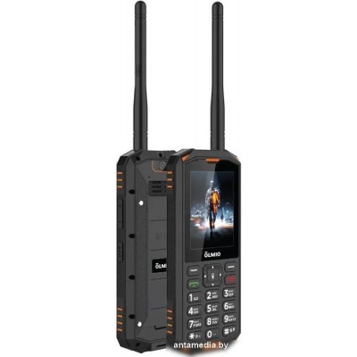 Телефон Olmio X15 (черный/оранжевый)