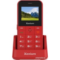 Телефон Xenium X718 (красный)