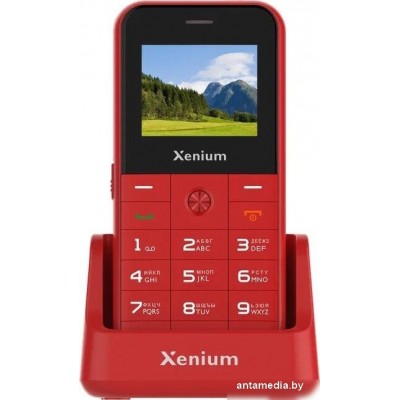 Телефон Xenium X718 (красный)