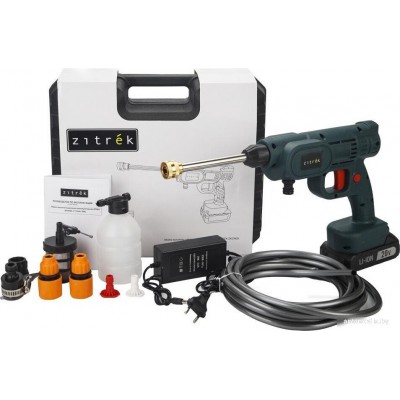 Мойка высокого давления Zitrek ZKCW20 085-2040 (с 1-им АКБ, кейс) Мойка высокого давления Zitrek ZKCW20 085-2040 (с 1-им АКБ, кейс)