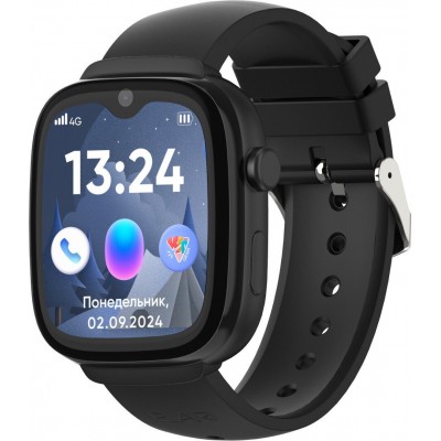 Детские умные часы Elari KidGram 4G (черный)