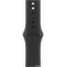 Умные часы Apple Watch Series 11 42 мм (алюминиевый корпус, черный/черный, спортивный силиконовый ремешок S/M)