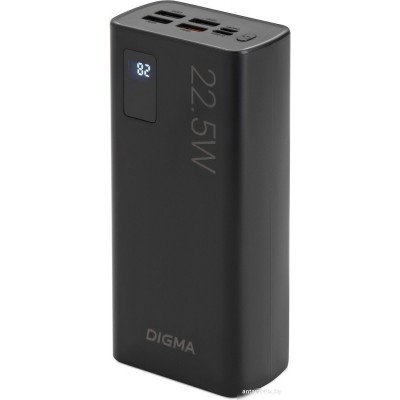 Внешний аккумулятор Digma DGPF30A 30000mAh (черный)