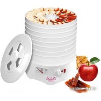 Сушилка для овощей и фруктов Мастерица EFD-0903VM (6 белых поддонов + 3 прозрачных поддона)