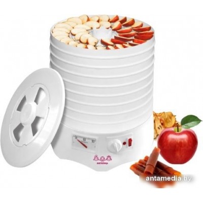 Сушилка для овощей и фруктов Мастерица EFD-0903VM (6 белых поддонов + 3 прозрачных поддона)