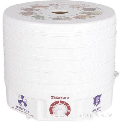 Сушилка для овощей и фруктов Sakura SA-7809W Сушилка для овощей и фруктов Sakura SA-7809W