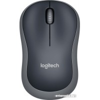 Мышь Logitech M185 (черный/серый)