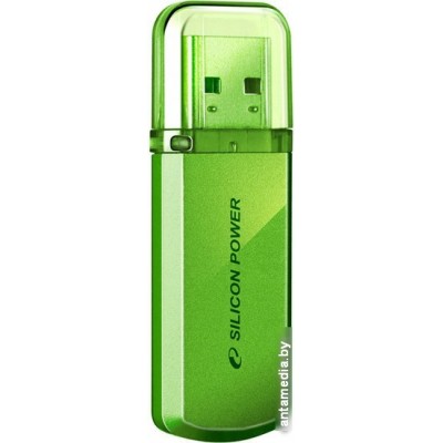 USB Flash Silicon-Power Helios 101 Green 64GB (SP064GBUF2101V1N)