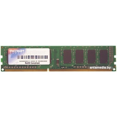 Оперативная память Patriot 4GB DDR3 PC3-12800 (PSD34G16002)