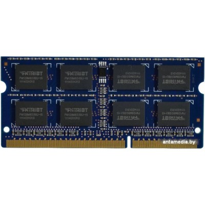 Оперативная память Patriot 2GB DDR2 SO-DIMM PC2-6400 (PSD22G8002S)